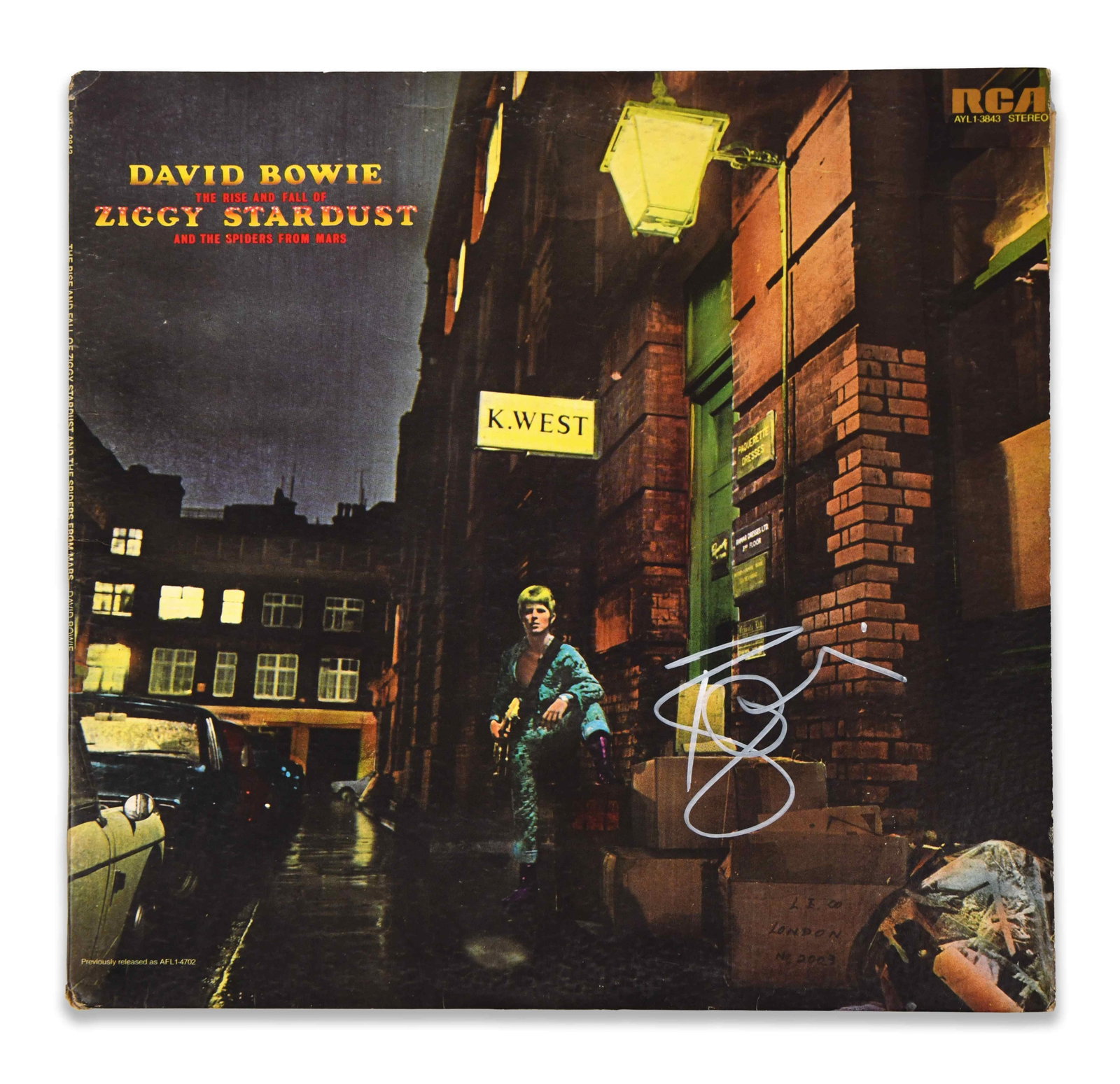 DAVID BOWIE (1947-2016), THE RISE AND FALL OF ZIGGY STARDUST AND THE SPIDERS FROM MARS RCA RECORDS (1 of 5)