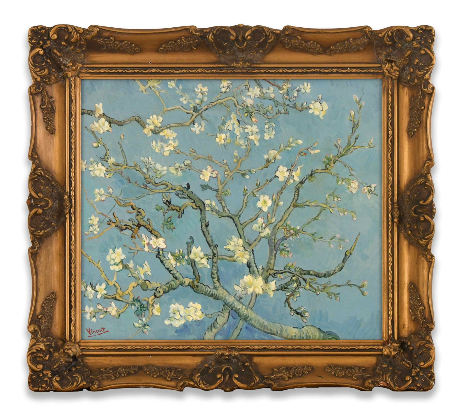 VINCENT VAN GOGH (1853-1890), ATTRIBUTED TO, OIL ON CANVAS: VINCENT VAN GOGH (1853-1890), ATTRIBUTED TO, OIL ON CANVAS Dimensions: Image size: 51 x 58.5 cm. All measured values are appro x imate.Outer frame size: 67.8 x 75 cm. All measured values are appro x i