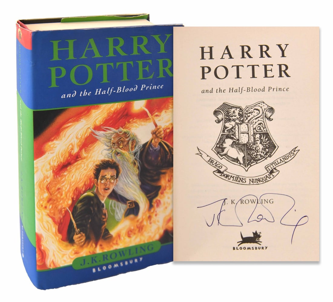 J. K. ROWLING (1965-), HARRY POTTER AND THE HALF-BLOOD PRINCE FIRST EDITION BOOK (1 of 4)