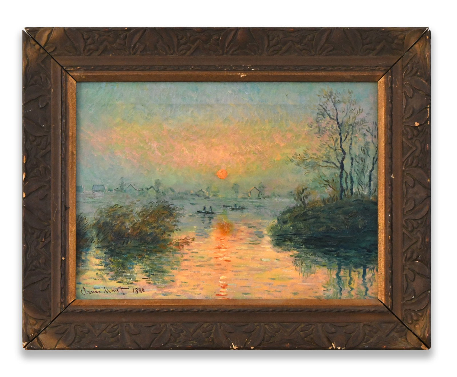 CLAUDE MONET (1840-1926), ATTRIBUTED TO, OIL ON CANVAS (1 of 7)