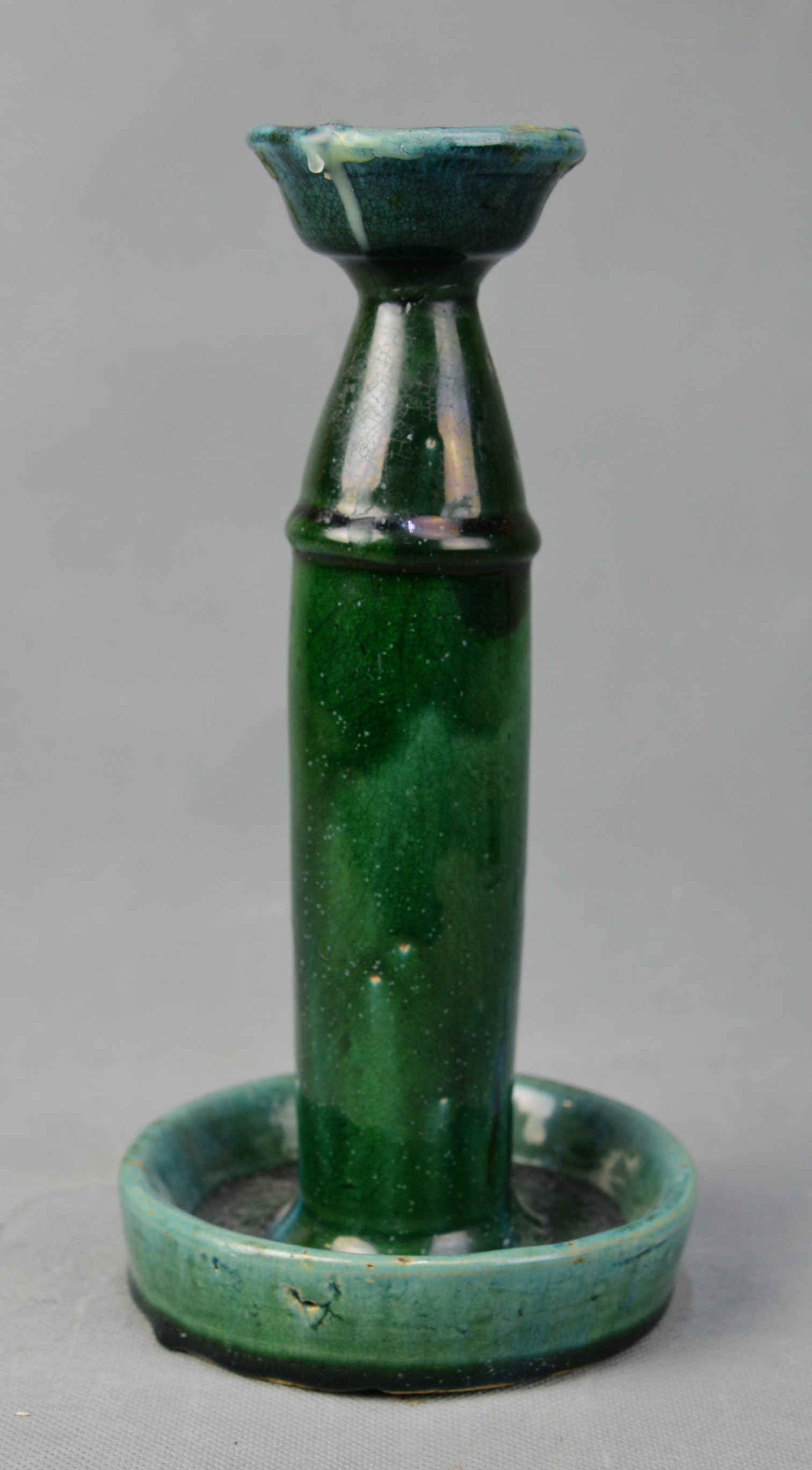 A Celadon Candlestick from Ming Dyansty (1 of 2)