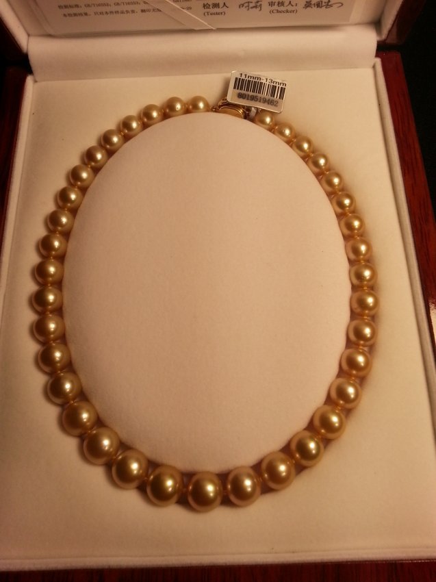 South Sea Pearl Necklace RET.$15000 (1 of 4)