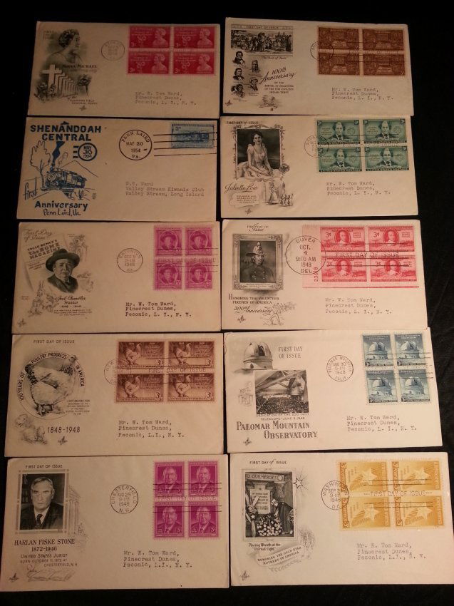 U S A FIRST DAY ISSUE STAMPS (1 of 2)