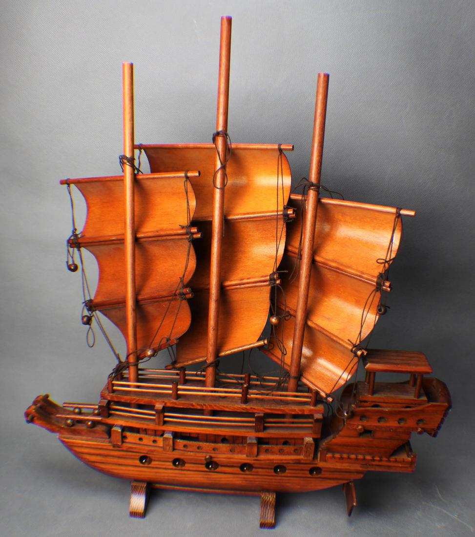 A Wood Sailboat (1 of 3)