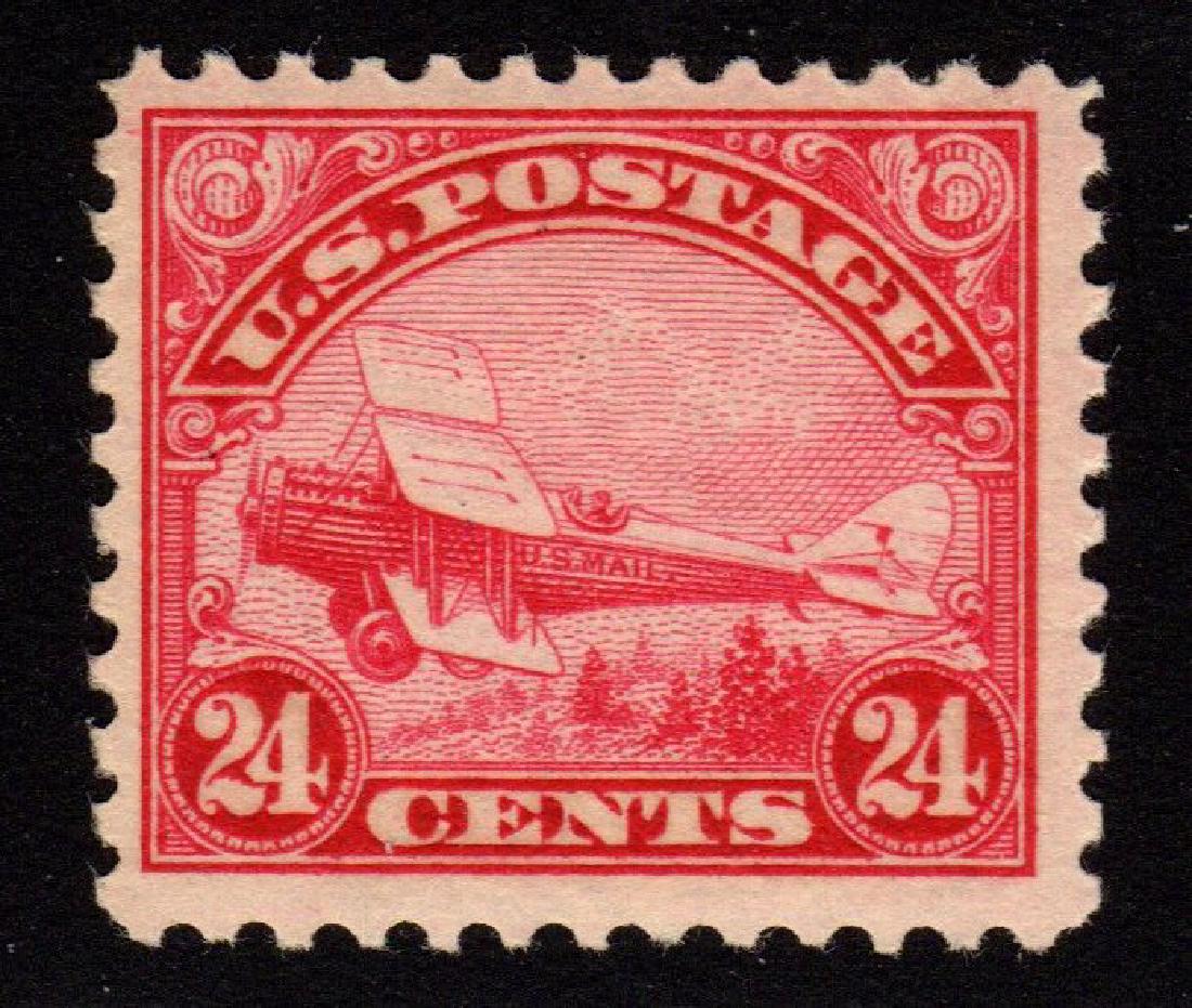 United States Scott C6 F-VF+ OG NH SCV.$140: Pretty, post office fresh 1923 stamp, Scott C6, Unused with F-VF+ centering, full NH original gum. 2017 SCV.$140