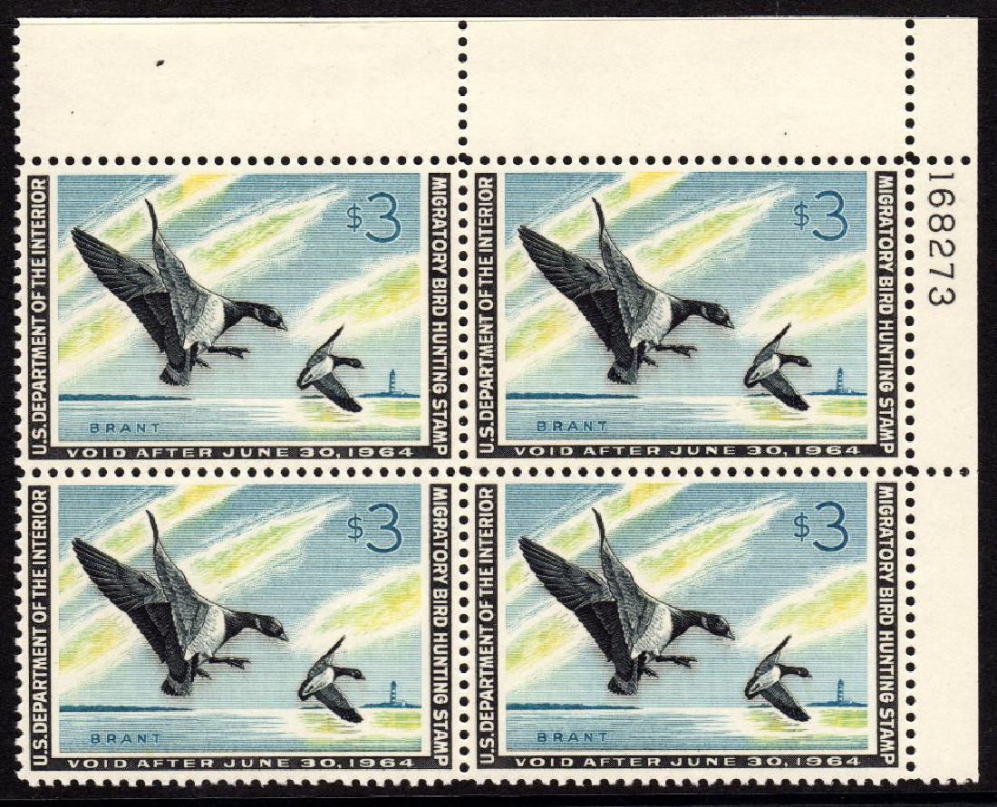 United States Scott RW30 XF OG NH p#block SCV.$500 (1 of 1)