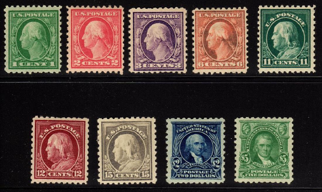 United States Unused Selection Scott 462//480 F-VF+ OG (1 of 1)