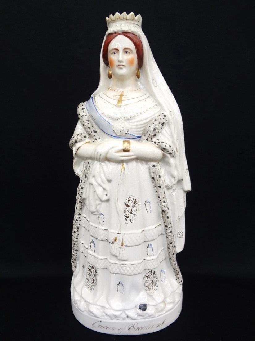 Queen Victoria Oversize Staffordshire Figurine 17.5" (1 of 7)