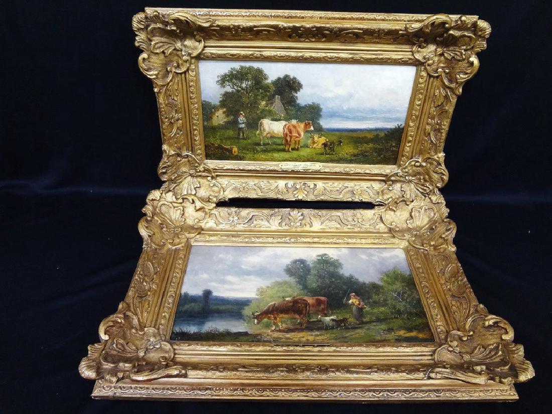 Constant Troyon 1810-1865 (Barbizon School France) Pair (1 of 11)