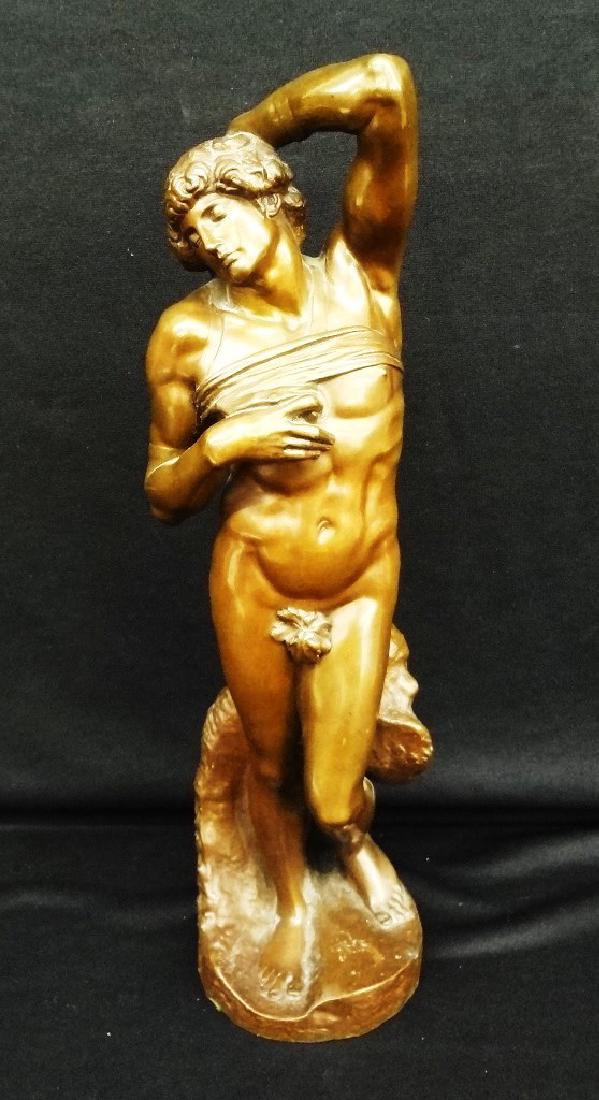 The Dying Slave Bronze, Barbedienne Foundry: Reduction (1 of 9)