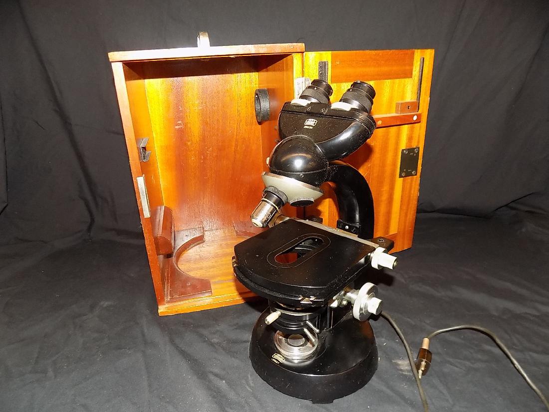 Zeiss Winkel Binocular Microscope  3 Objective Turret (1 of 4)