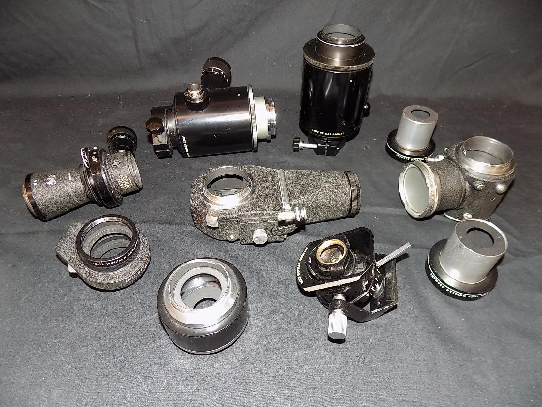 Leitz Wetzlar Misc Microscope Part Lot  10 Pieces Total (1 of 4)