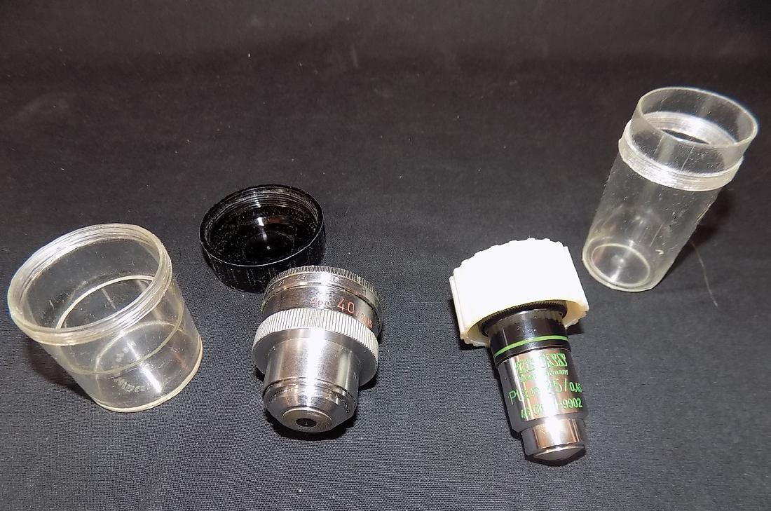 (2) Objectives Leitz APO 40/0.95 & Zeiss Plan 25/0.45 (1 of 2)