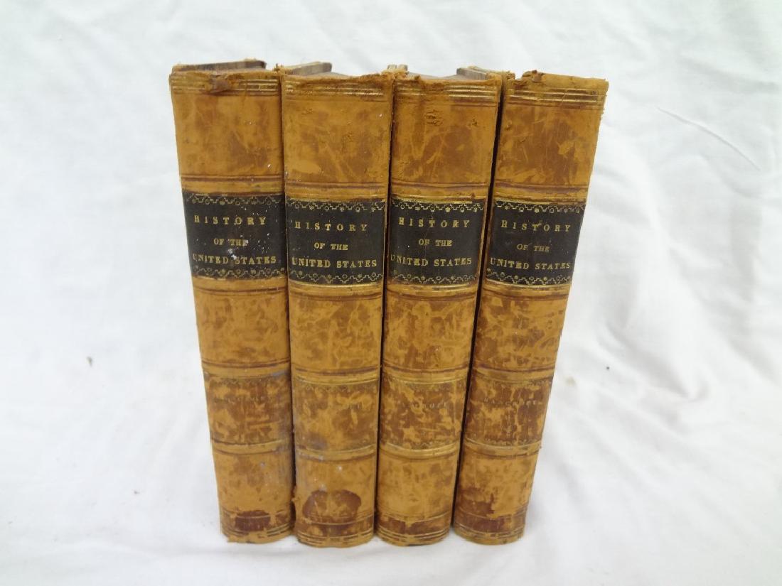 The History of the US From the Discovery of the: The History of the US From the Discovery of the American Continent George Bancroft 1852: 4 volumes from 1852 published by Little Brown and Co. 15th edition. Light toning and foxing throughout. Binding