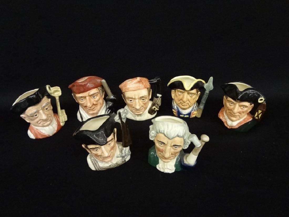 (7) Royal Doulton Character Mugs from Williamsburg (1 of 4)