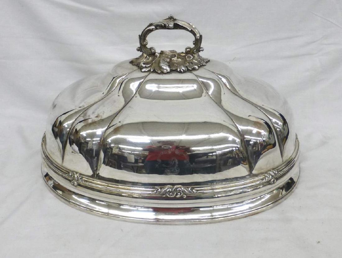 Early James Dixon Silverplate Meat Dome Cover (1 of 7)
