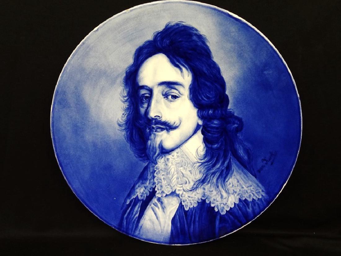 Magnificent Franz Anton Mehlem Delft Royal Bonn Charger (1 of 6)