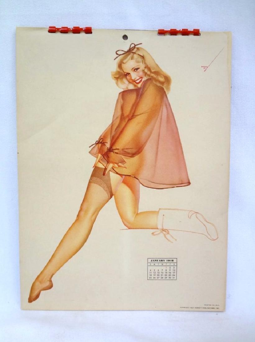 1948 George Petty Pin-Up Girl Calendar Ringed (1 of 3)
