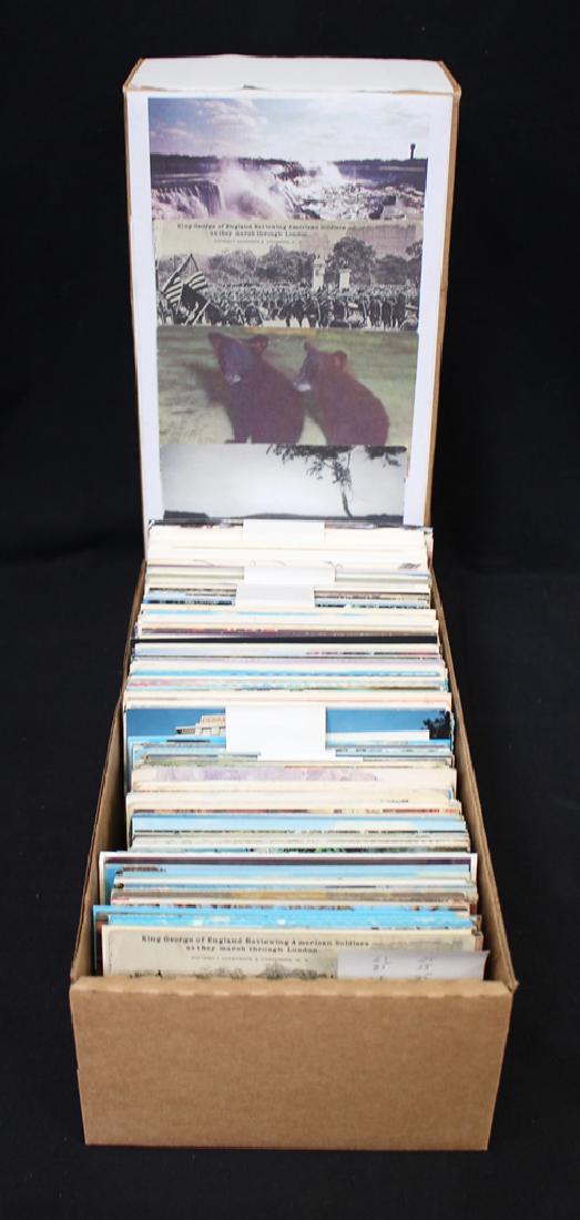 (700-800) U.S. & Foreign Linen & Chrome Postcards (1 of 1)