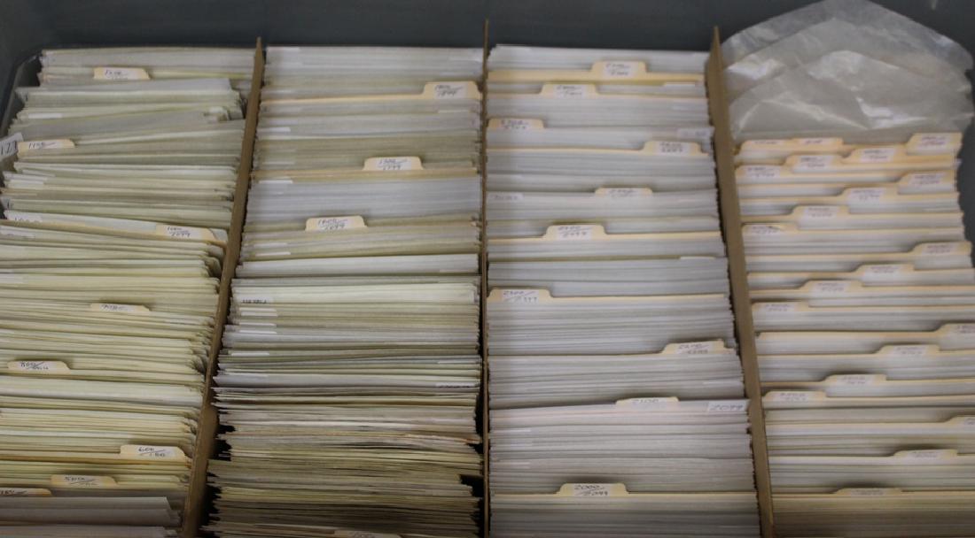 Neat Organized Stock of Used U.S. Stamps (1 of 1)