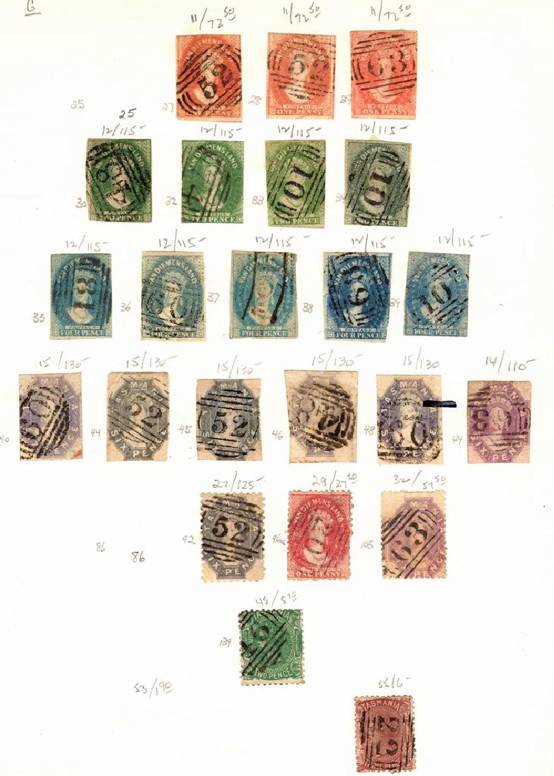 Tasmania - Used Stamp Collection (1 of 2)