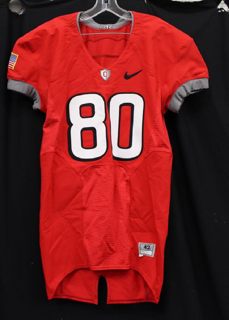 ohio state game worn jersey
