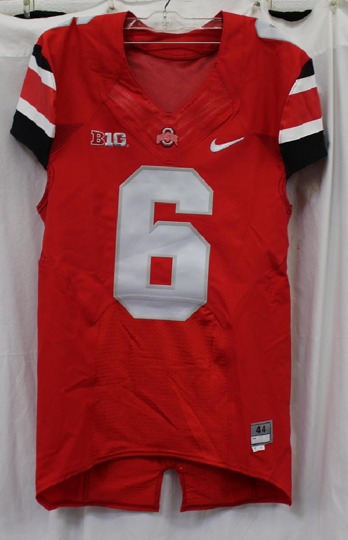 ohio state game worn jersey