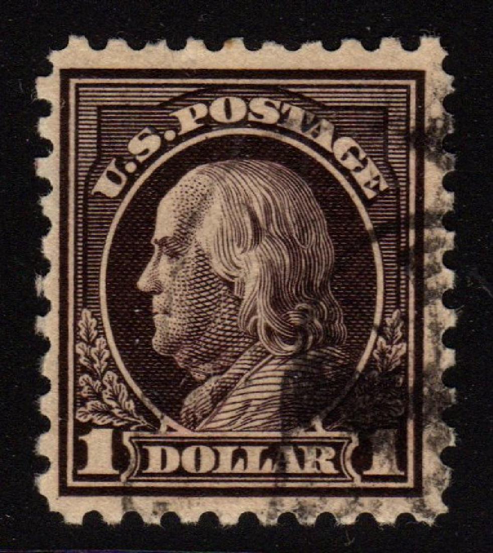 U.S.Scott 460 VF Used $1 Franklin SCV.$140 (1 of 1)
