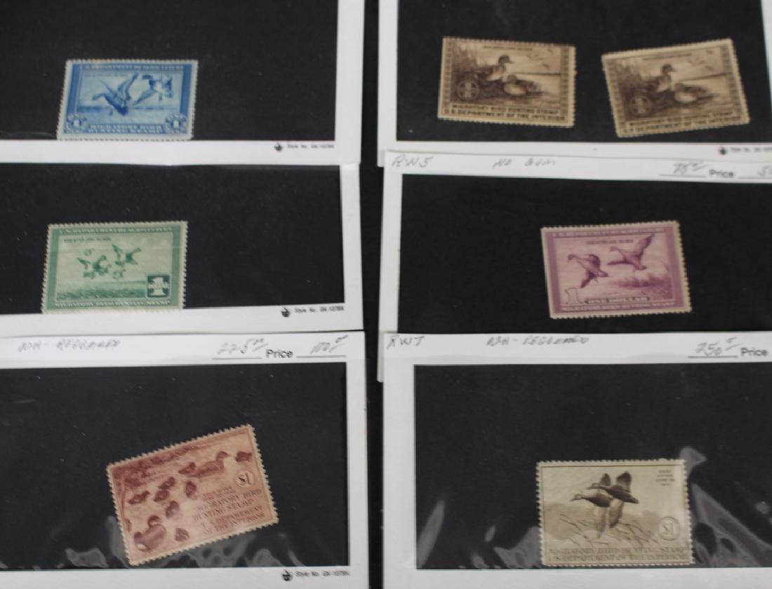 Retired Dealer Stock of Federal Duck Stamps (1 of 4)