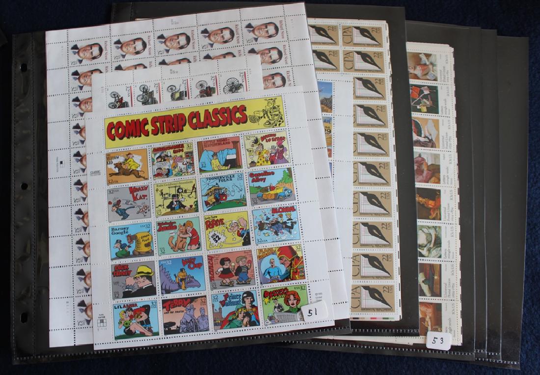 United States Mint Sheets plus more Face $370+ (1 of 1)