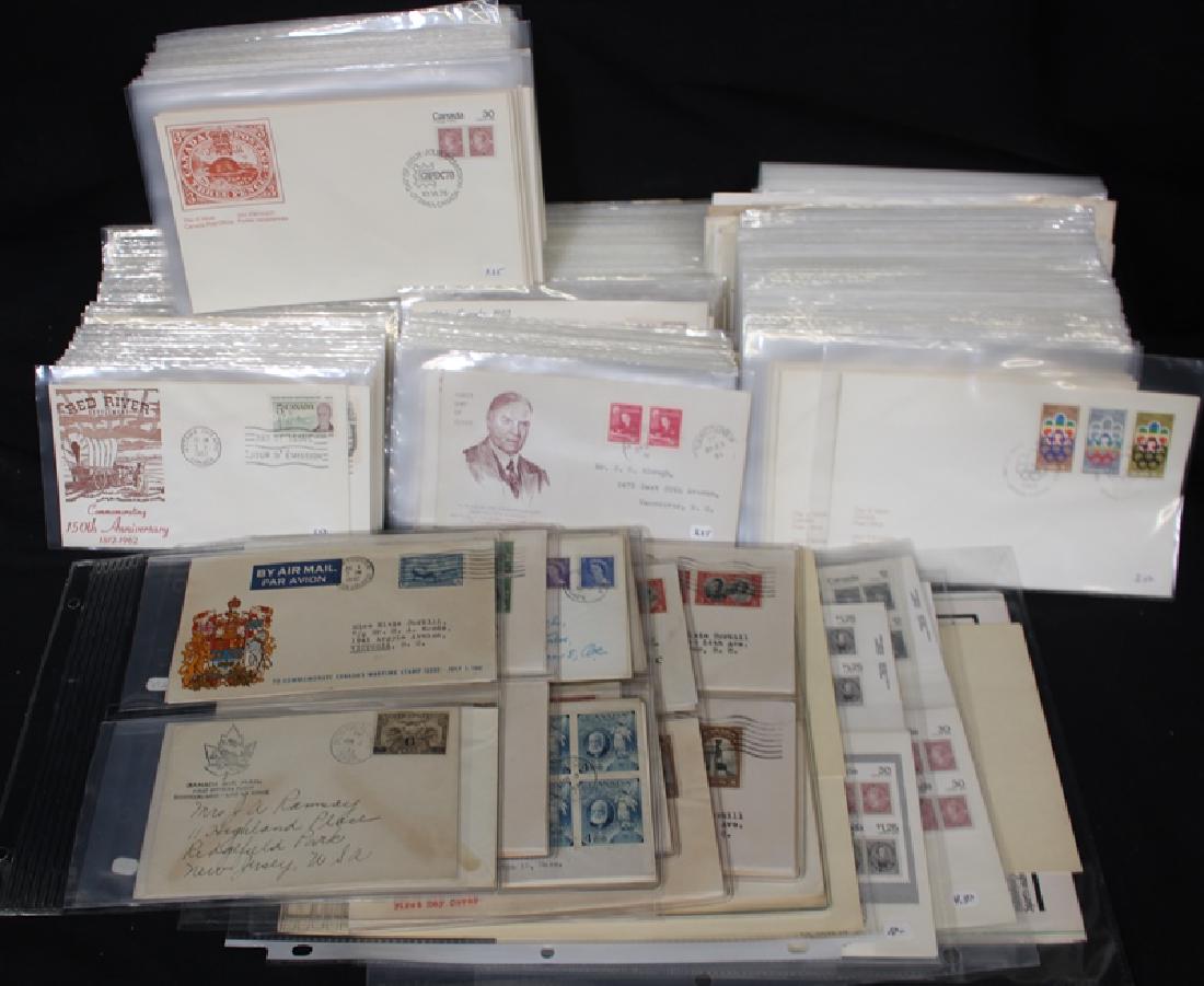 Canada First Day Cover Lot Plus (1 of 1)