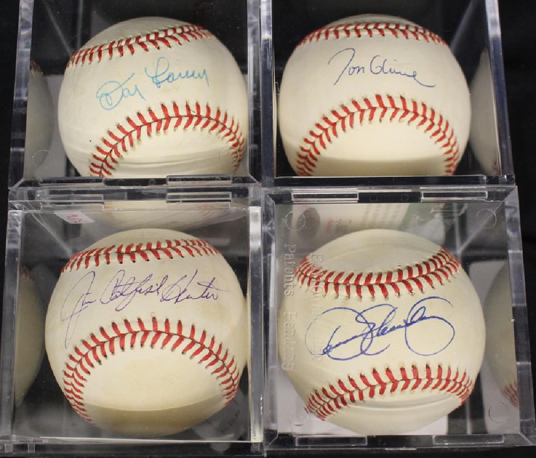 (4) Autographed Major Leauge Baseball Pitchers SGC (1 of 1)