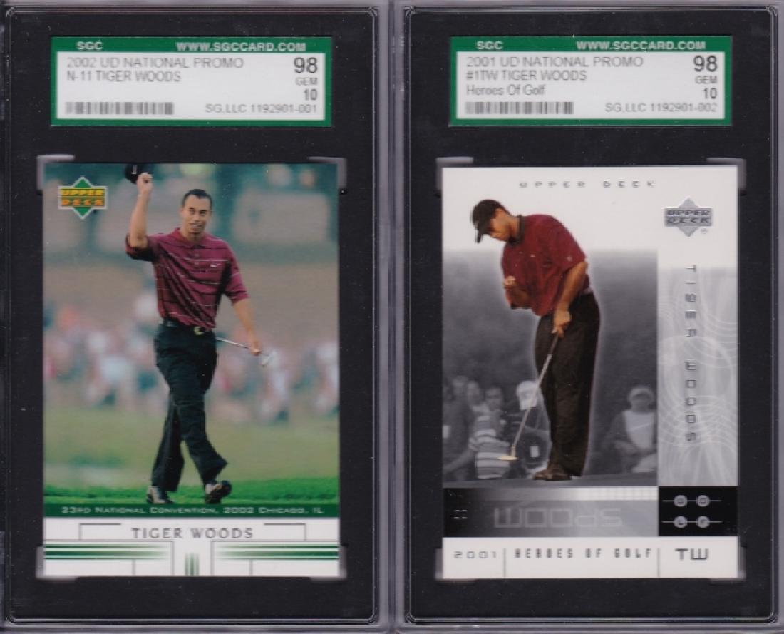 2001-2002 Tiger Woods Upper Deck "National Promo" (1 of 2)