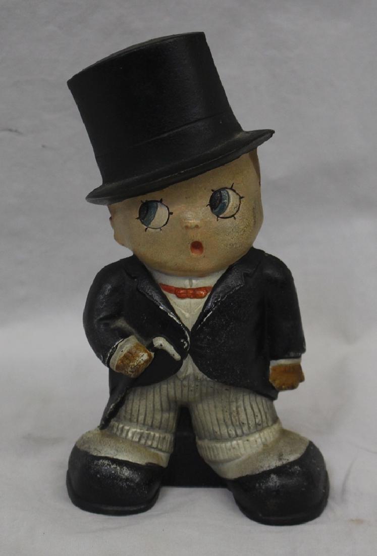 Antique Cast Iron Door Stop (1 of 2)