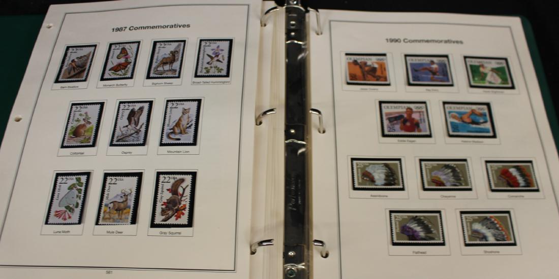 United States Unused Stamp collection 1976-1992 (1 of 1)