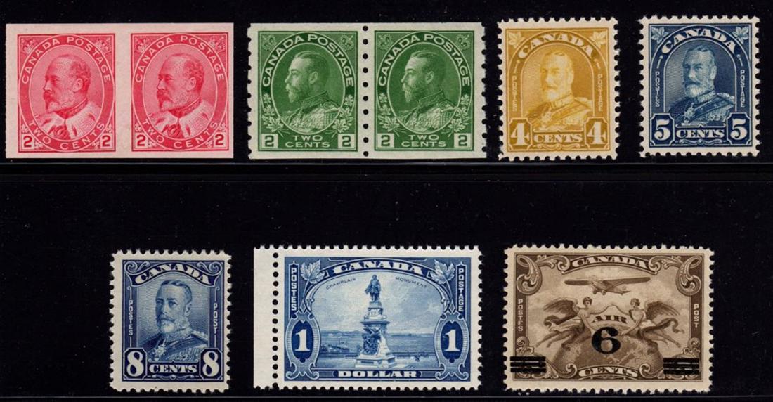 Canada Unused NH Selection Scott 90A//C3 SCV.$472 (1 of 1)