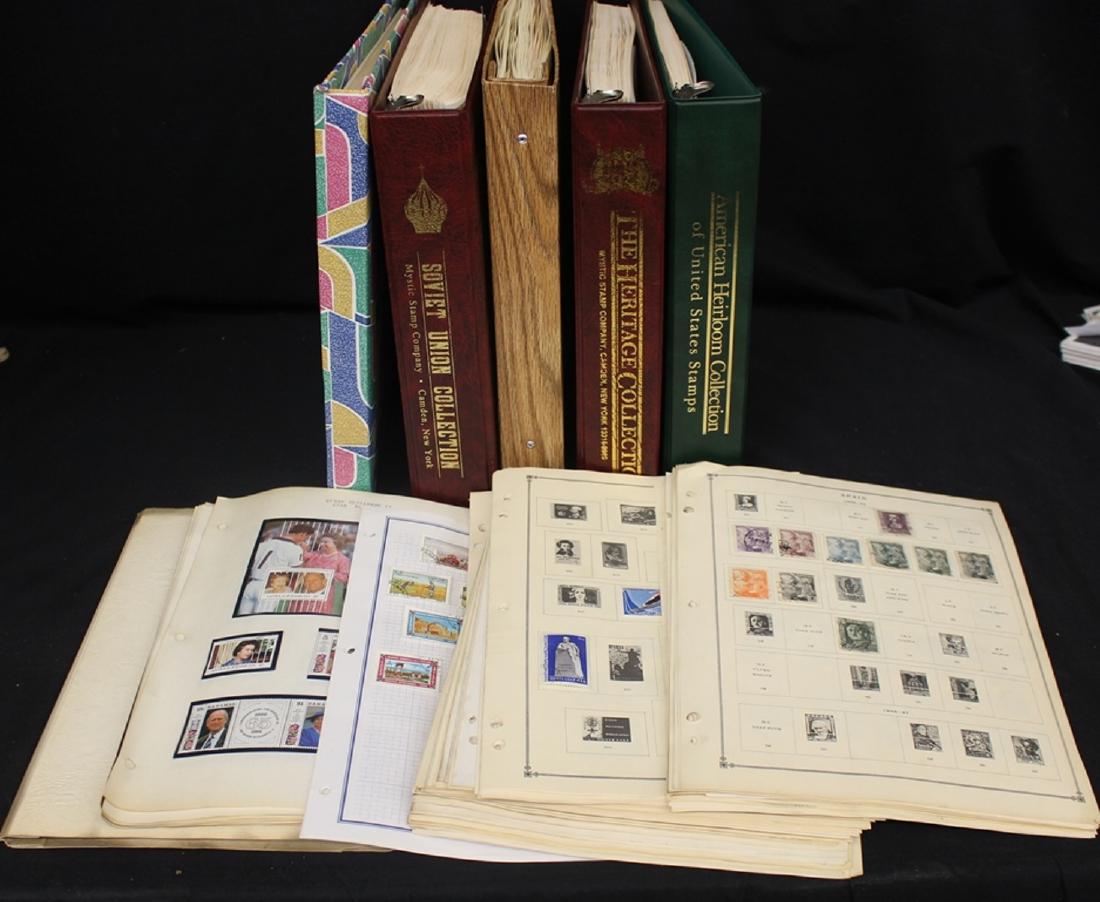 U.S. and Worldwide Stamp Collection Accumulation (1 of 1)