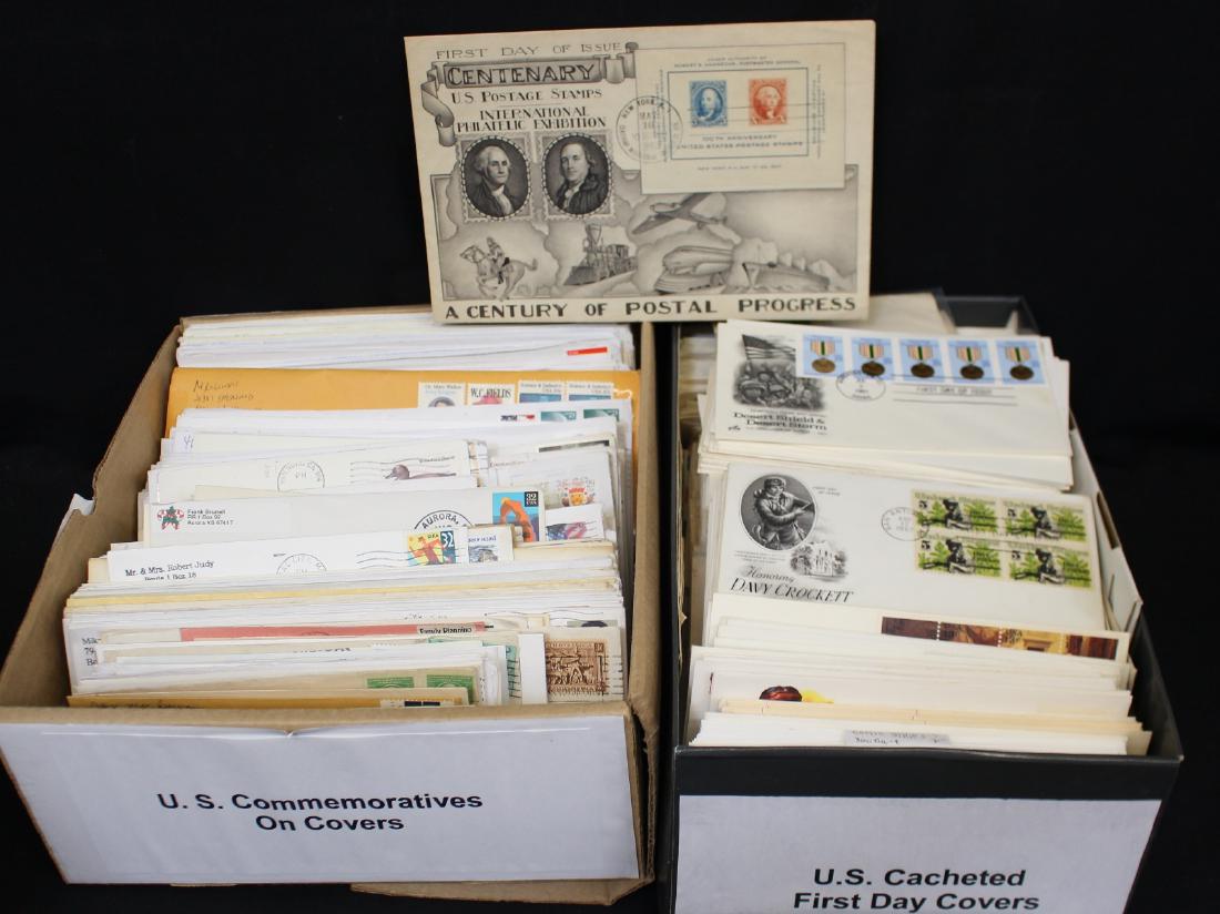 United States First Day and Commercial Cover Lot (1 of 1)