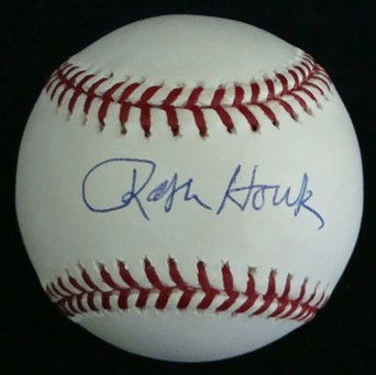 Ralph Houk Autographed Baseball, Steiner: Official Bud Selig Baseball signed by Houk on the sweet spot in blue ball point pen; comes with a Steiner COA.