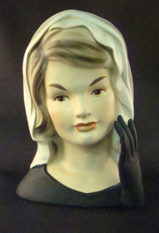 20 Jackie Kennedy Inarco Head Vase Apr 29 2011 Fusco