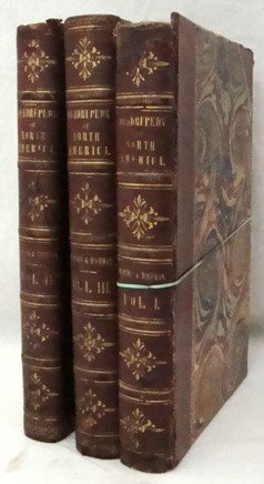 The Viviparous Quadrupeds of North America", 1844: The Viviparous Quadrupeds of North America" by John James Audubon and The Rev. John Bachman, Published by J.J. Audubon, 1844. This 3 volume set of ¾ leather binding with marbled paper is the text for