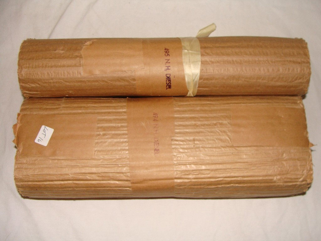 AMERICAN FLYER New Haven Diesels 494 & 495: Pair of American Flyer Diesels in original packaging