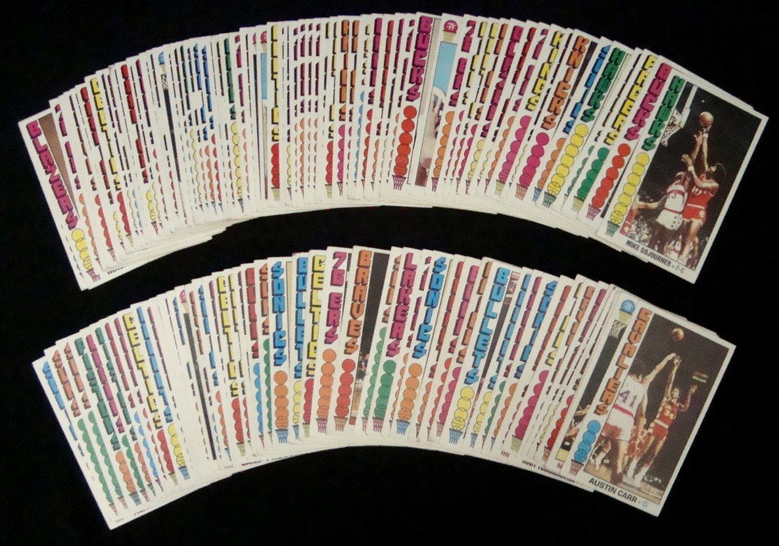 1971-72 &1973-74 Topps Basketball Cards: Lot of (100+) 1971-72 and 1973-74 Topps Basketball Card Lot; overall condition is VG-EX with some variations; includes many All-Star cards includes Austin Carr, Nate Archibald, Jim Price, Bob McAdoo a