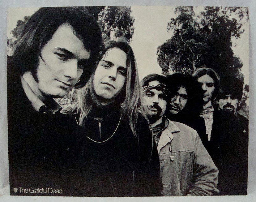 1970's Grateful Dead Warner/Reprise Artist Display: Rare 1970's Grateful Dead Warner Bros/Reprise Records Artist Display; printed on heavy card stock, measuring 21-1/4" x 27"; issued by Warner Music for Reprise Records as part of a complete set of (14)