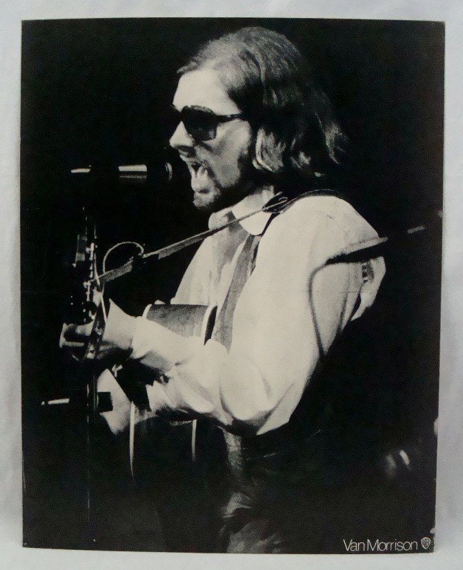1970's Van Morrison Warner/Reprise Artist Display: Rare 1970's Van Morrison Warner Bros/Reprise Records Artist Display; printed on heavy card stock, measuring 21-1/4" x 27"; issued by Warner Music for Reprise Records as part of a complete set of (14);