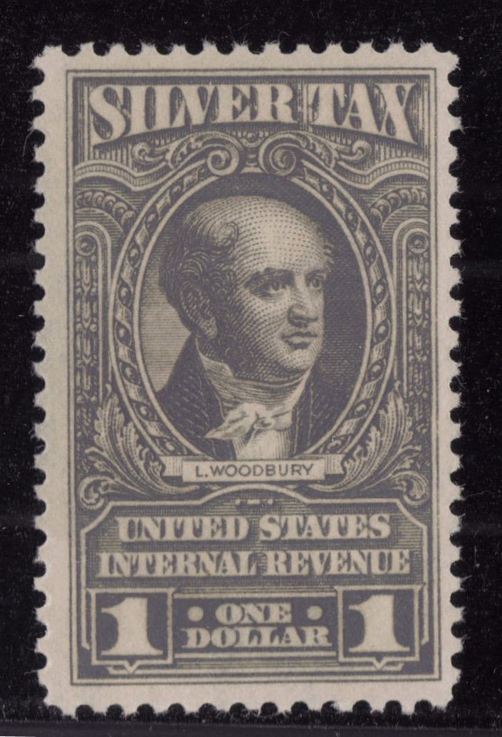 U.S.Scott RG120 Silver Tax VF OG NH SCV.$67+: Rarely seen stamp this nice, Scott RG120, Unused with VF centering, full NH original gum. 2012 SCV.$67+