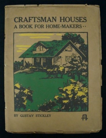 Scarce 1913 Original Craftsman Houses Catalogue: Scarce 1913 Original Craftsman Houses Catalogue/Booklet from Gustav Stickley.This very hard to find 62 page catalogue features plans, sketches and photos for various houses available from the famous G