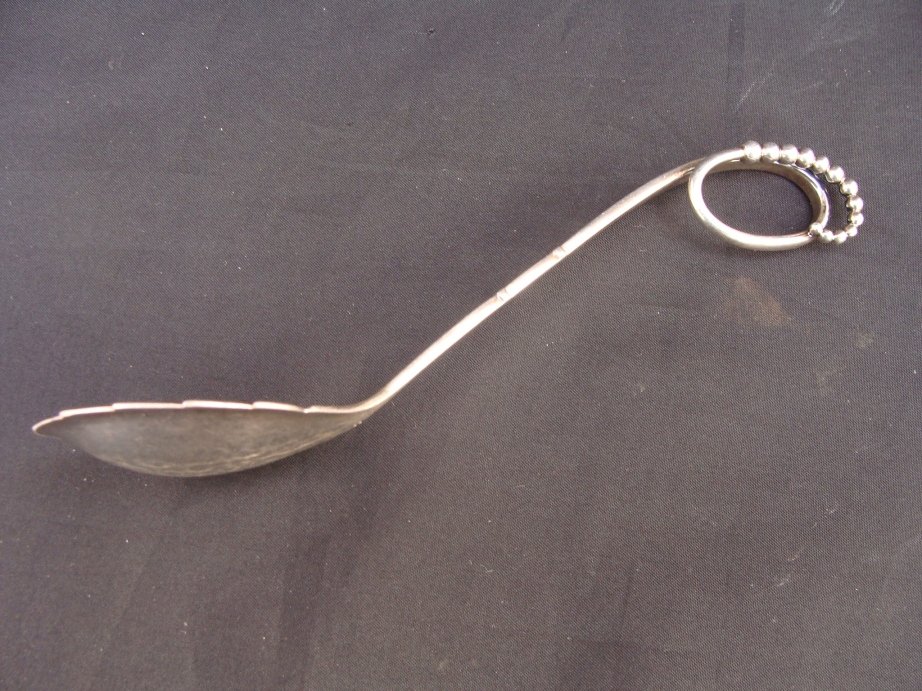 Georg Jensen Denmark No 41 Sterling Silver Jam Spo: APPROX 5" LONG, , 1.02 TROY OUNCES