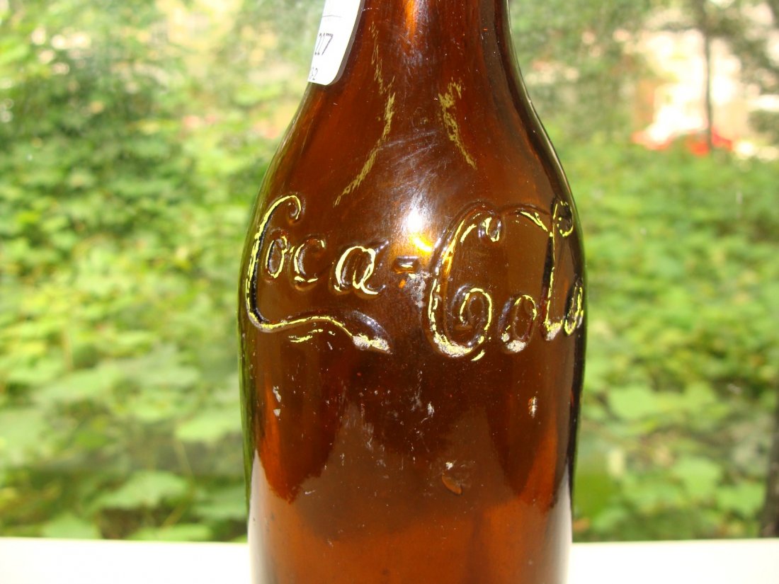Coca Cola Script Bottom Shoulder Bottle: Pittsburgh with Coca Cola Script Bottom