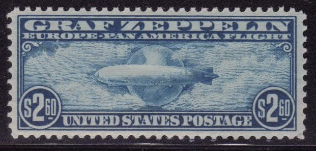 United States Scott C15 VF OG LH SCV.$575: Post office fresh, Scott C15, Unused with VF centering, full lightly hinged original gum. Nice stamp. 2014 SCV.$575